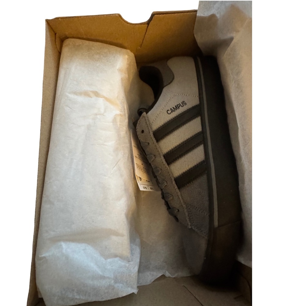 Adidas Campus Vulc Grey Five / Core Black Men 9 New WM 10 - Picture 10 of 10
